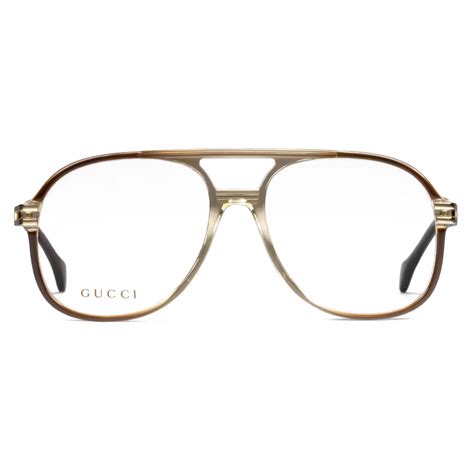 gucci pilot optical frame|Gucci optical frames for women.